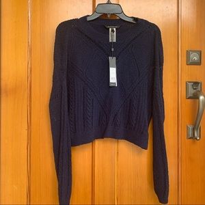 Navy Blue BCBGMAXAZRIA Sweater